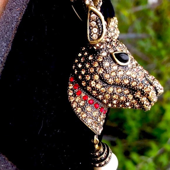 Heidi Daus Rudy Reindeer Vintage pin - Picture 5 of 10